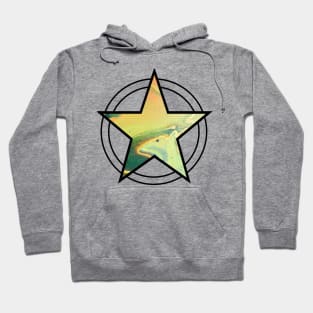 Paint Pour Pentacle Hoodie